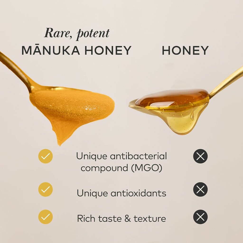 Comvita Manuka Honey (UMF 15+, MGO 514+) New Zealand’s #1 Manuka Brand | Superfood for Gut  Immune Support | Raw, Wild, Non-GMO | 8.8 oz