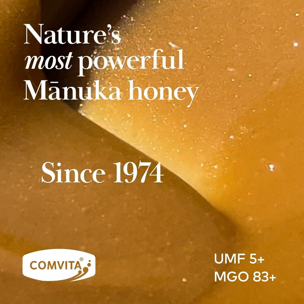 Comvita Manuka Honey (UMF 5+, MGO 83+) | New Zealand’s #1 Manuka Brand | Raw, Wild, Non-GMO | Superfood for Daily Vitality | 35.2 oz (Best Value)