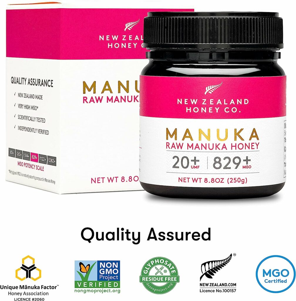 Raw Manuka Honey Bundle - New Zealand Honey Co. UMF 15+ / UMF 20+ / UMF 24+, UMF Certified / 8.8oz