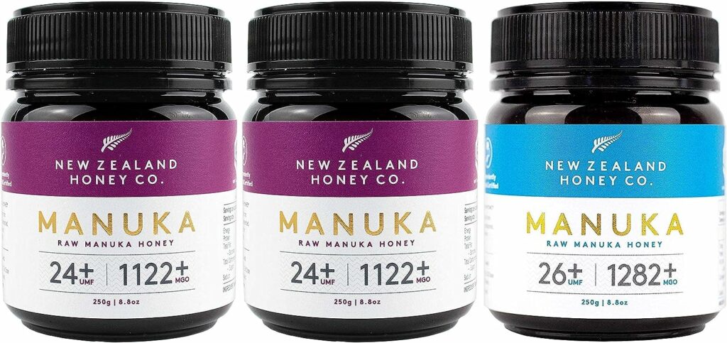 Raw Manuka Honey Bundle - New Zealand Honey Co. UMF 24+ / UMF 26+, UMF Certified / 8.8oz